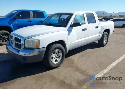2005 Dodge Dakota Slt from USA, damaged, VIN 1D7HE48K85S219033